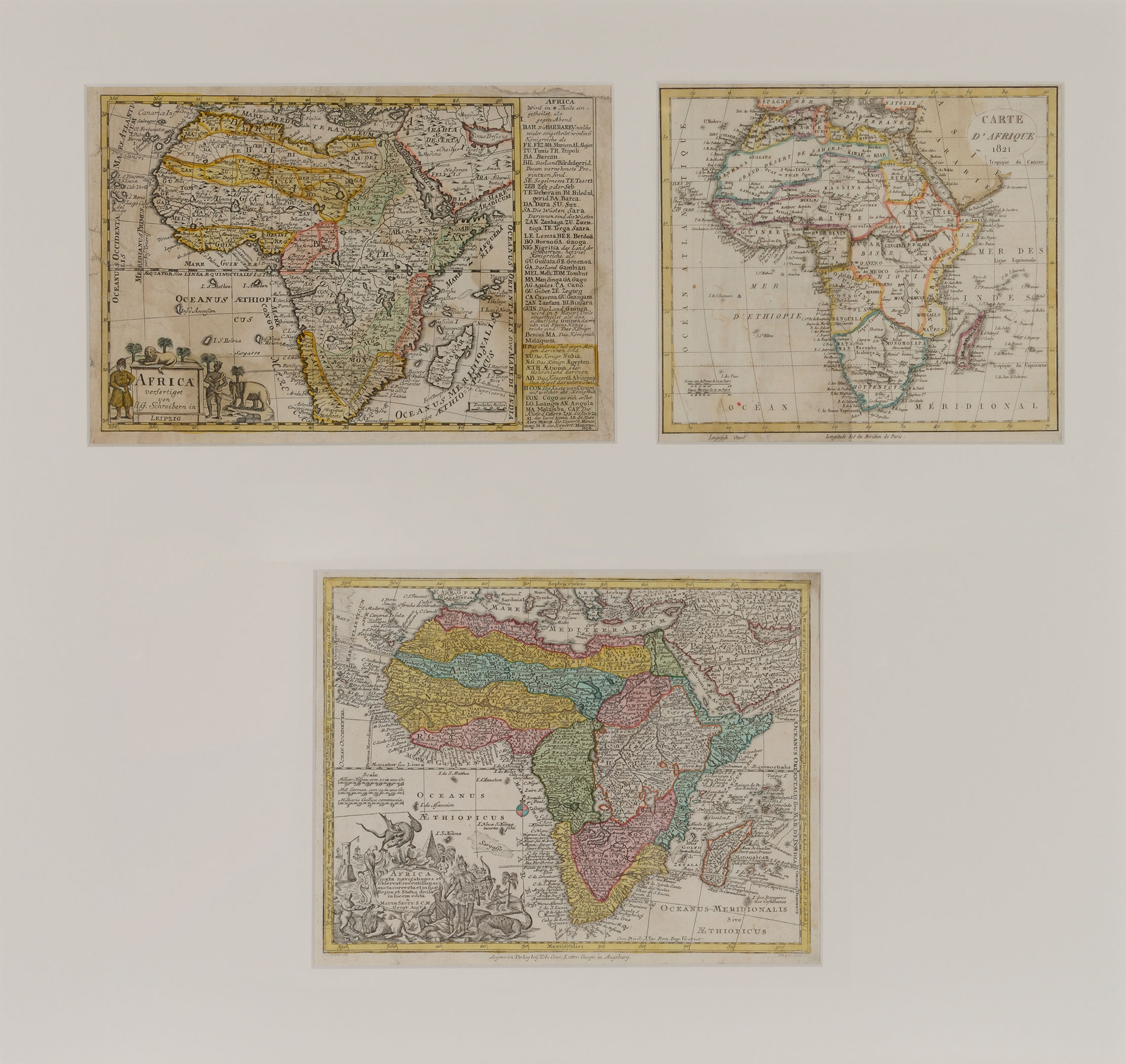 Mapas de África -. Colección privada Sánchez-Ubiría