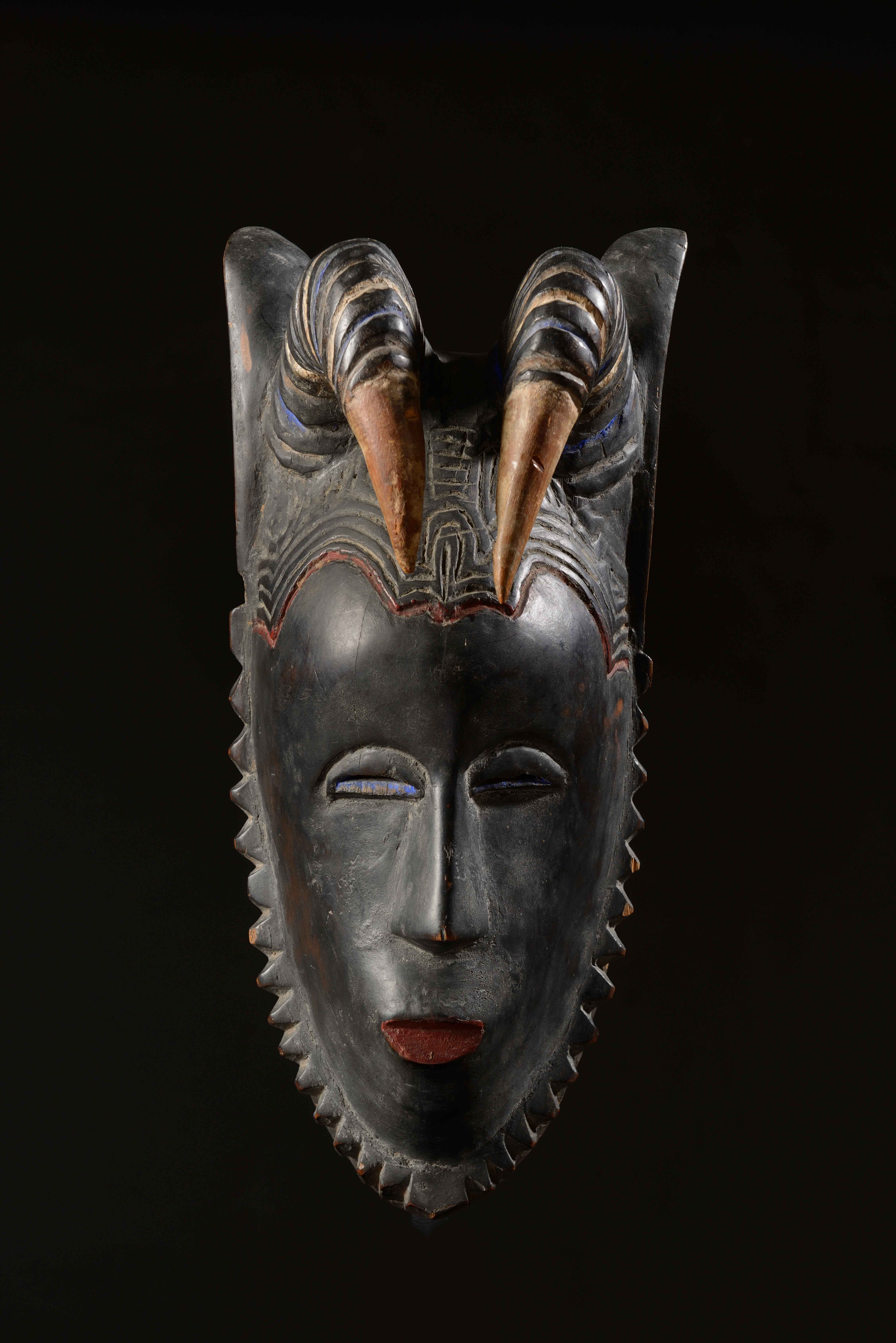Máscara guro - Cultura guro (Costa de Marfil)